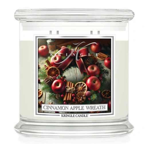 Cinnamon Apple Wreath Candle
