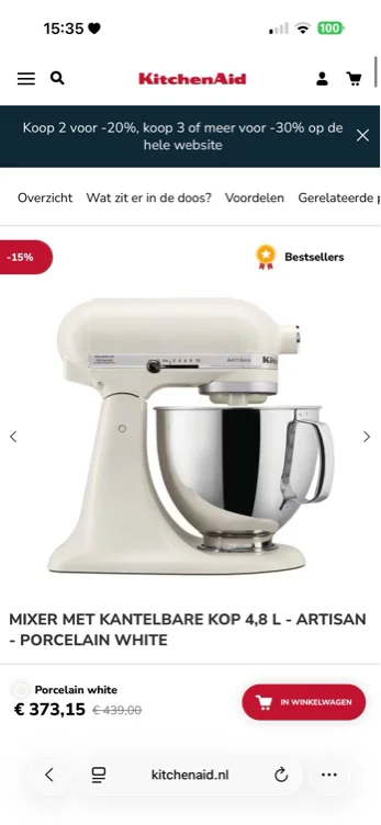 Kitchen mixer 