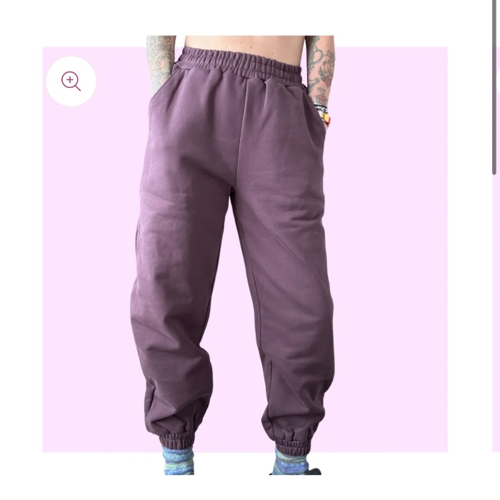 Redsky Baggy Sweatpants - Wine