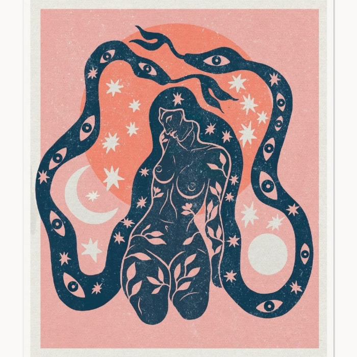 Kismet Art Print - EZ. Naive