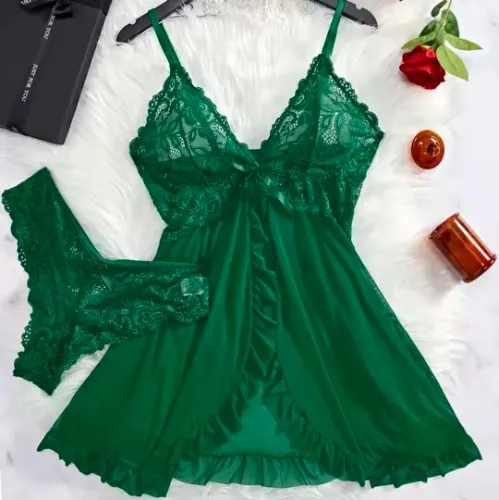 Green lingerie 