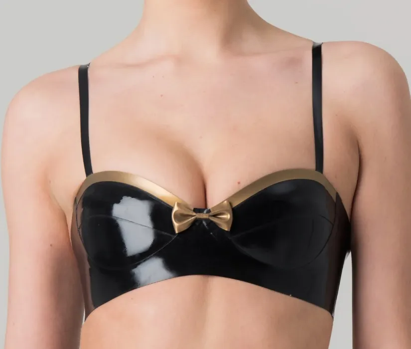 Latex Godiva Bra
