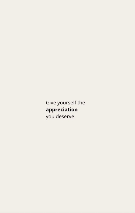 I Appreciate you