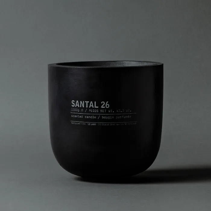 Le Labo | Santal 26 Large Black Concrete Candle