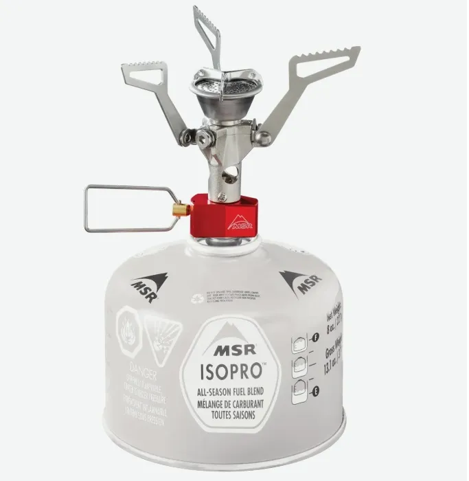 Backpacking camp stove 