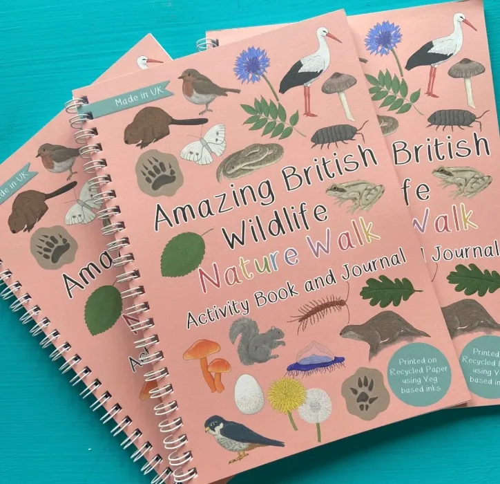 Amazing British Wildlife Activity Book and Nature Journal