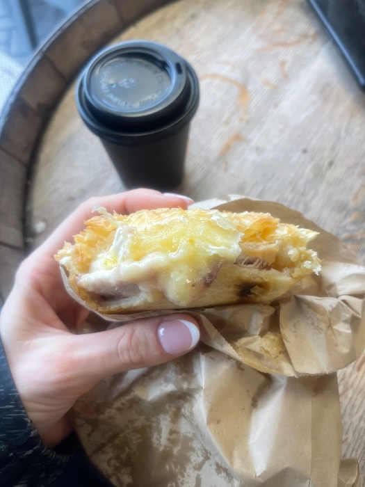 Chicken, Brie & Cranberry pie from BAKED in Auckland