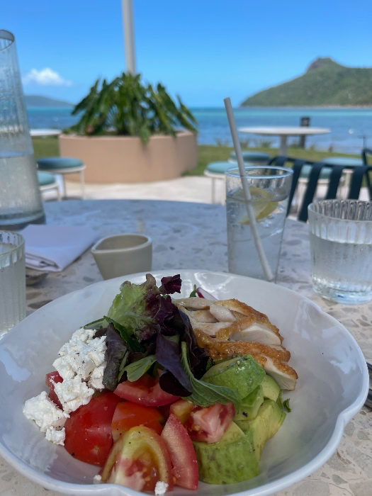 Chicken Salad at Catseye Pool Club, Hamilton Island