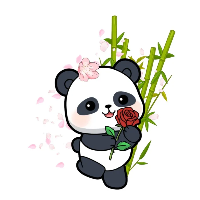 Przepyszny bambus dla Pandy ✨🐼💙🙏🏻