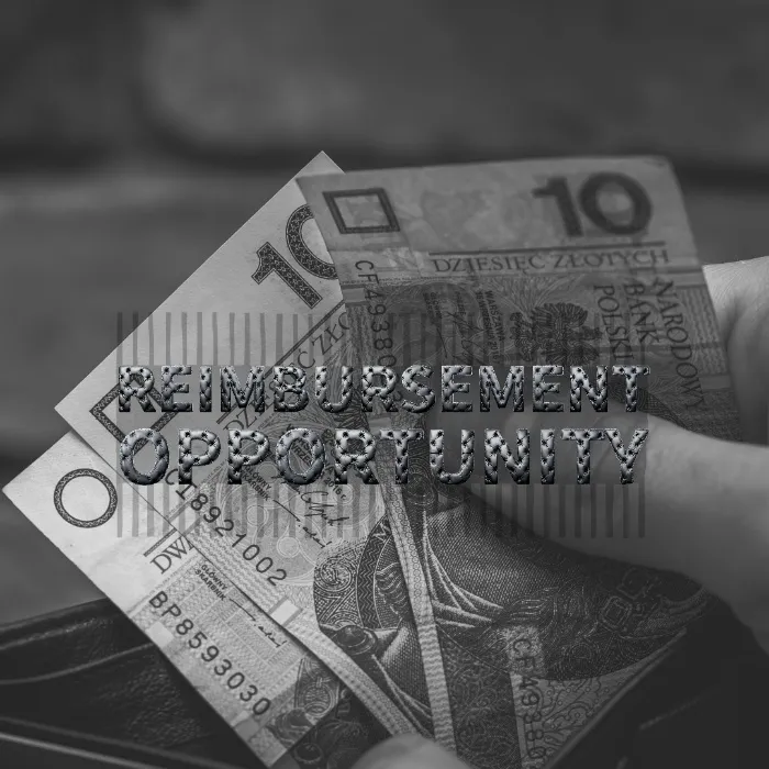 Reimbursement opportunities 