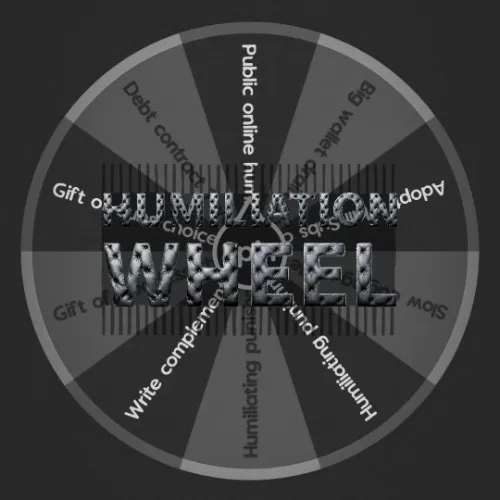 Humiliation wheel.