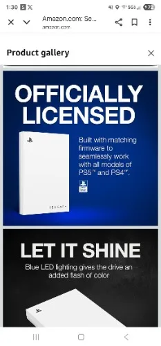 Amazon.com: Seagate Game Drive for PlayStation® Consoles 5 TB External Hard Drive - USB 3.2 Gen 1, Officially-License (STLV5000100) : Electronics