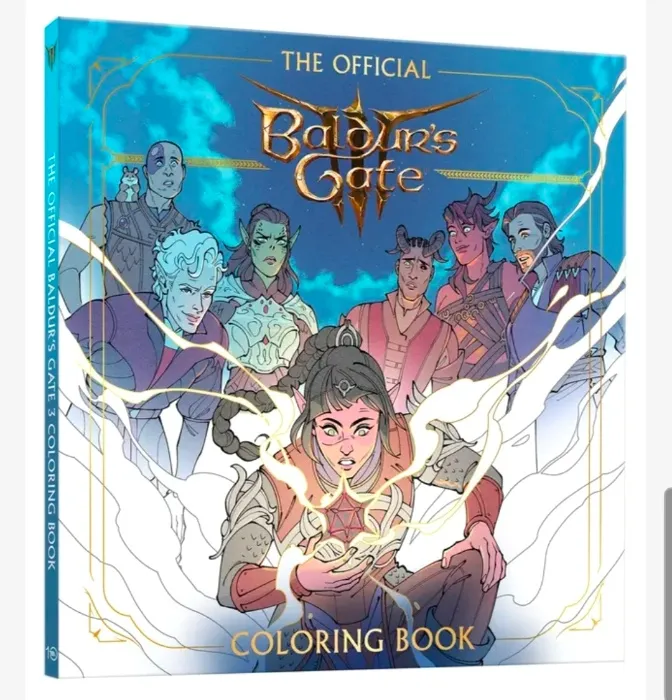 Bg3 colouring book!