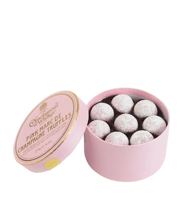 Charbonnel et Walker Pink Marc de Champagne Truffles