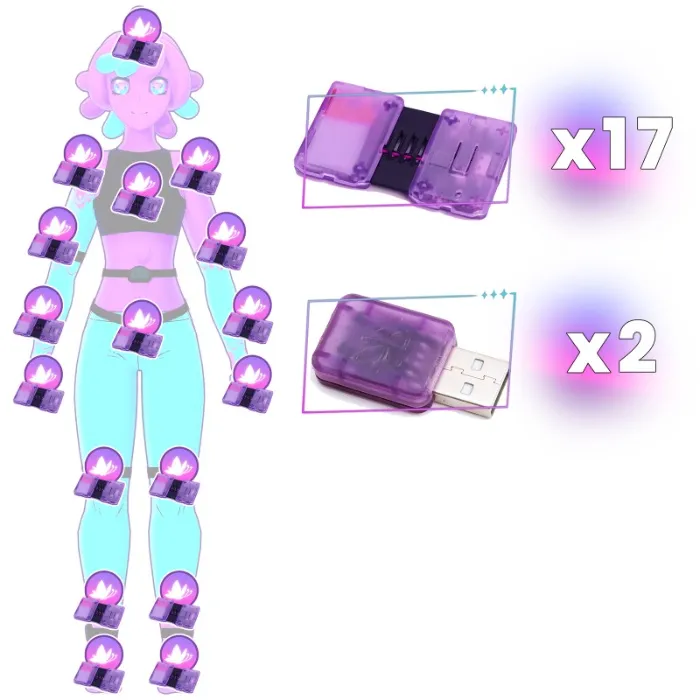 SlimeVR Butterfly Trackers - Motion Capture Set Bundle