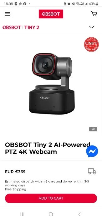 New webcam 