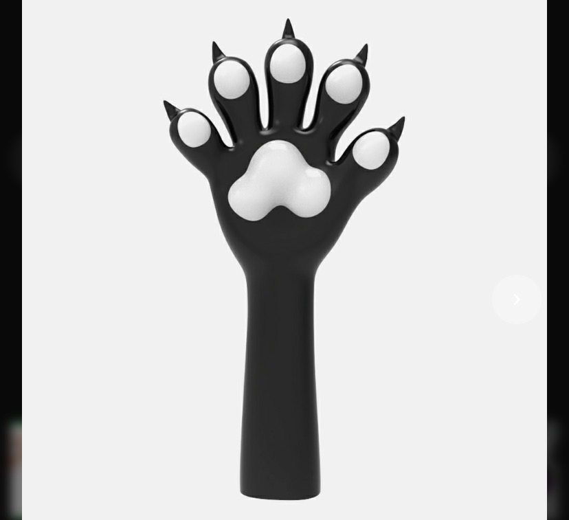 Shiny Silicone Paws