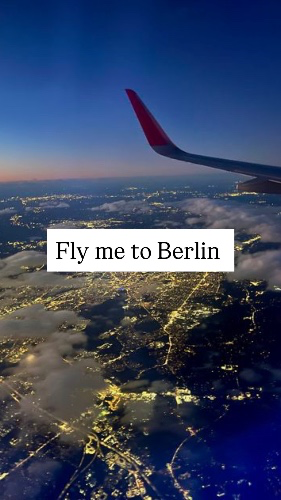 Flight to Berlin ✈️