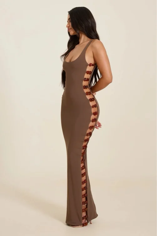MYA MAXI DRESS MARS