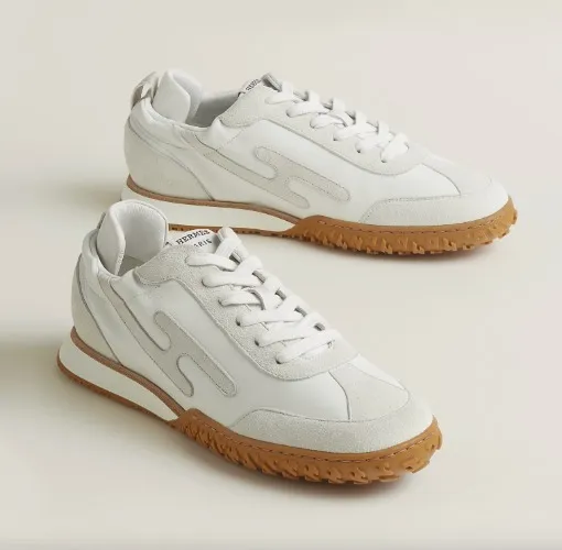 Hermès - Womens Jet sneaker blanc