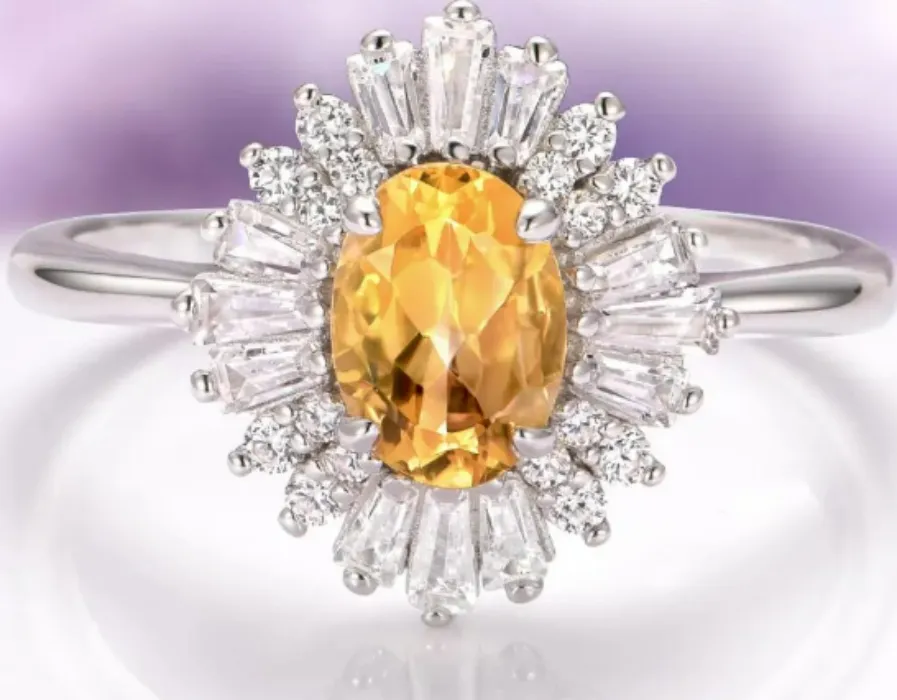 Citrine Ring