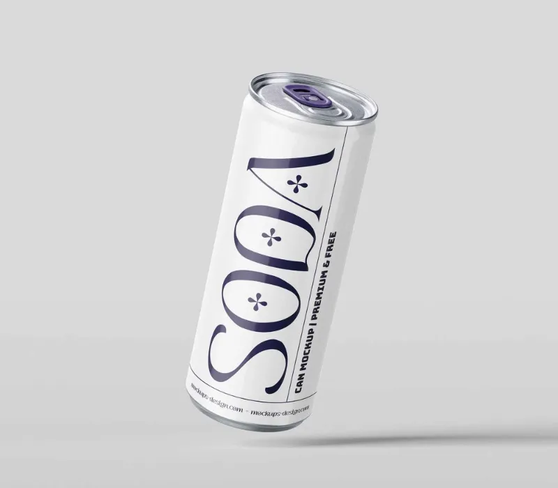 Can of soda
