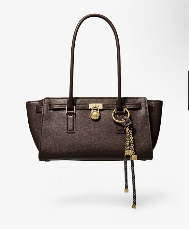 Small Hamilton Moderne leather satchel