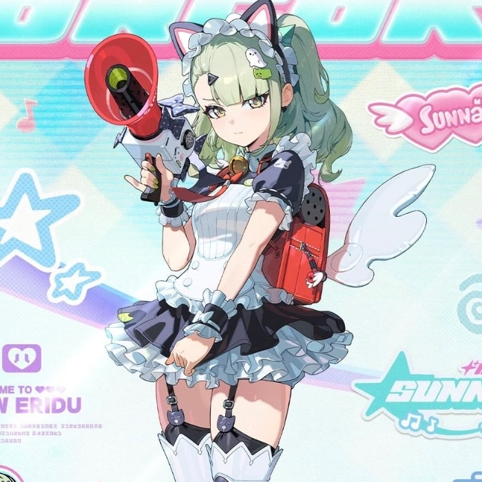 【Partially Ready For Ship】【Size S-2XL】DokiDoki-R Game Zenless Zone Zero Cosplay Sunna Afternoon Tea Angels of Delusion Costume ZZZ | Costume Only-L-Order Processing Time Refer to Description Page