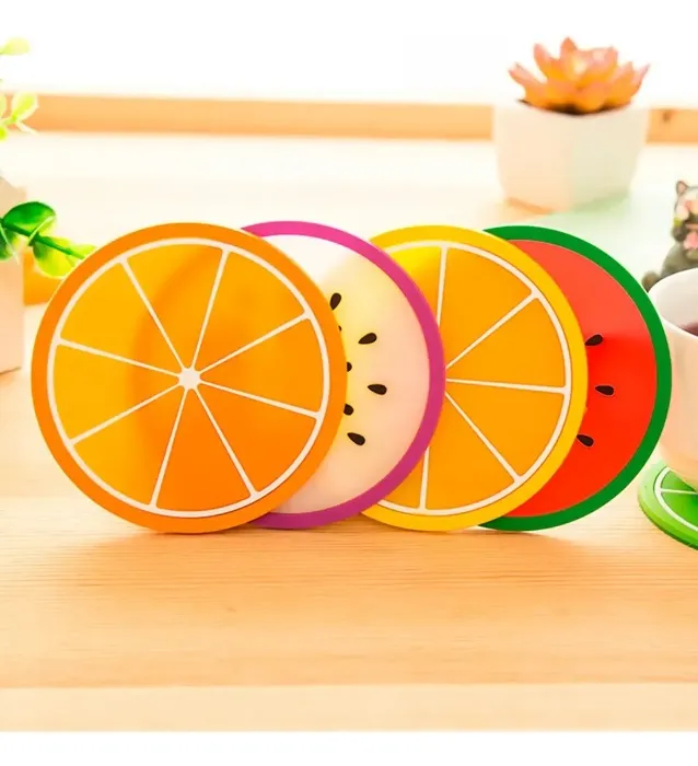 Orange Fruit Table Coaster