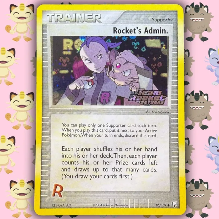 Meowth Collection - Rocket's Admin (TRR Rev)