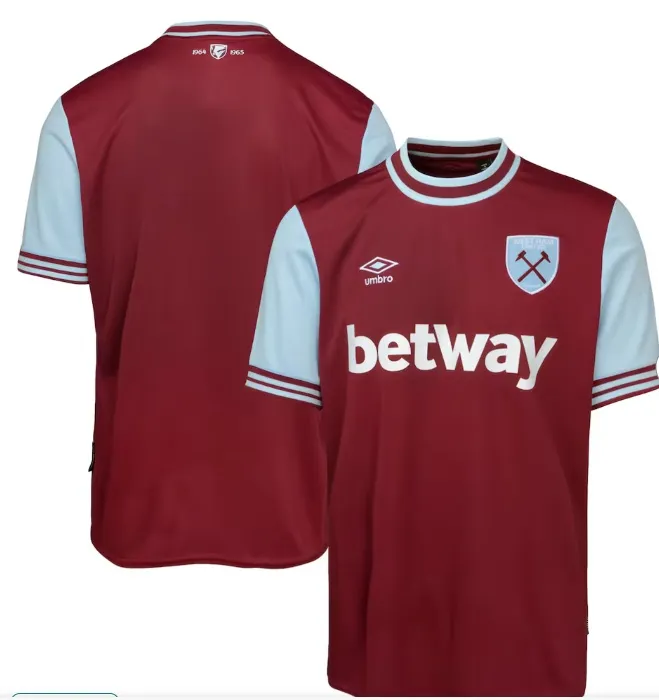 West Ham United Umbro 2024/25 Home Replica Jersey – Claret