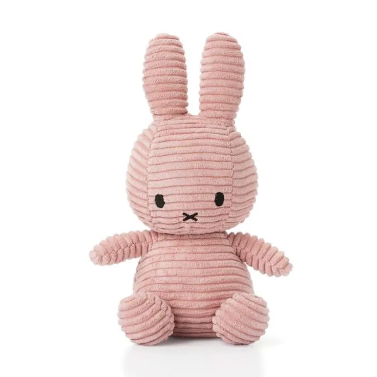 miffy sitting corduroy plush - miffytown