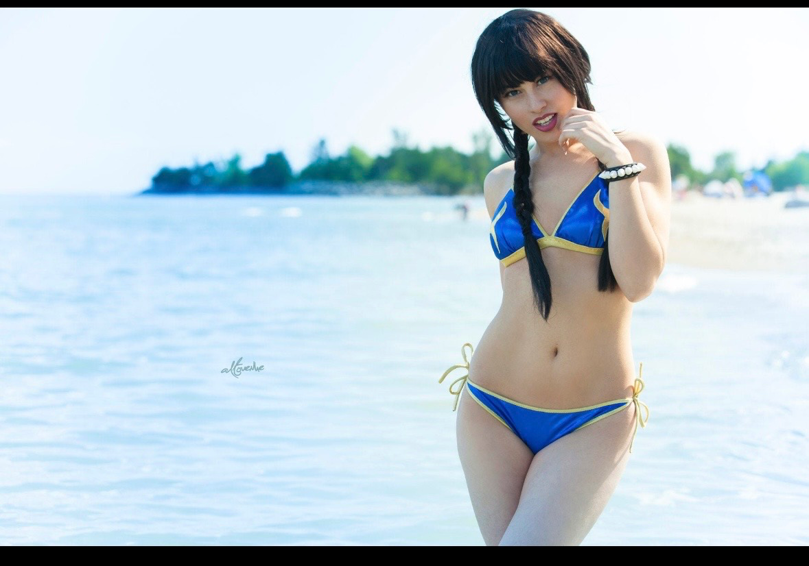 Beautiful Spring Fighter Bikini set by SciFeyeCandy