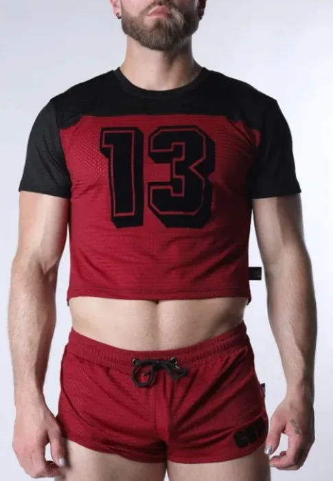 Cellblock 13 Starting Line Crop Top - 4 Colors