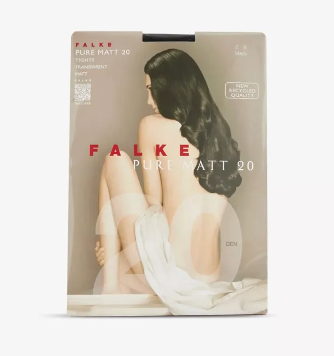 Falke Tights - Pure Matte 20 Denier - 3009 BLACK