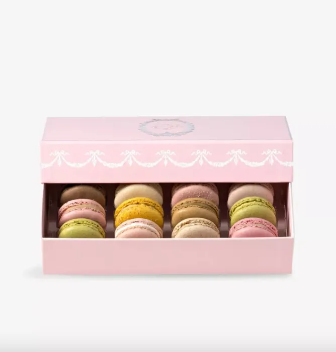Laduree Macarons - Pink Intemporel assorted box of 12