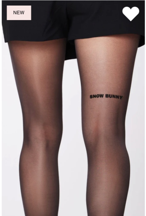 SNOW BUNNY tights