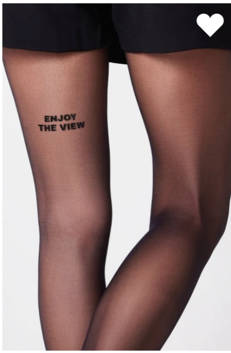 ENJOY THE VIEW tights