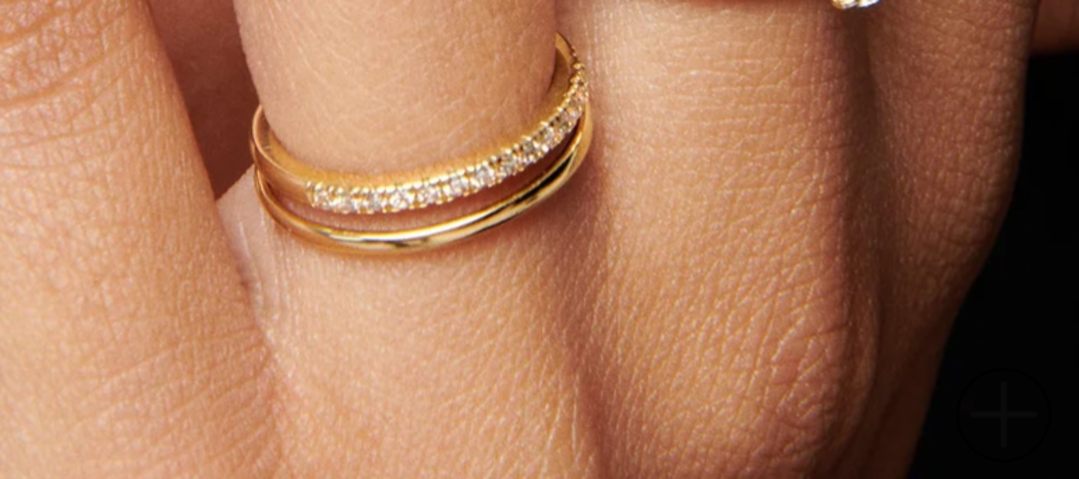 Stacker Ring 14 k gold