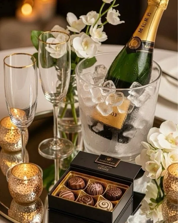 Champagne & Chocolates 