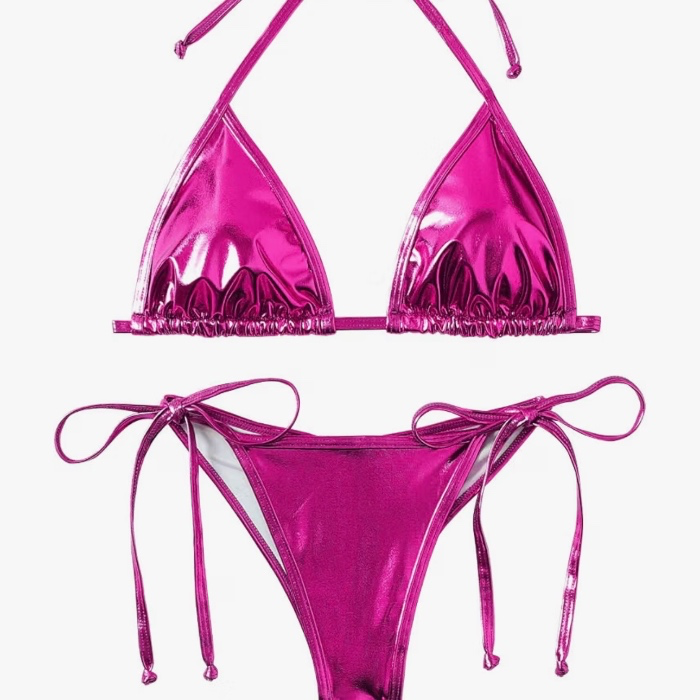 Metallic bikini 