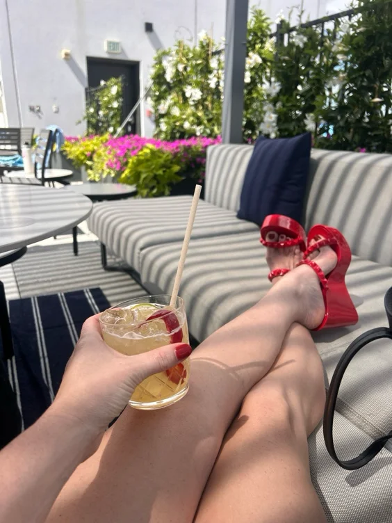 Foot reflexology massage 