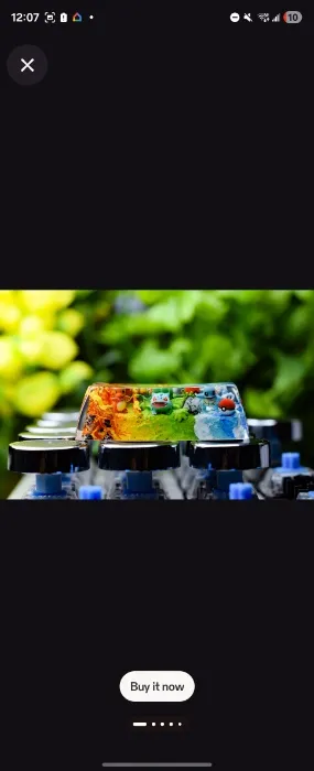 Pokemon Escape Key Keycap