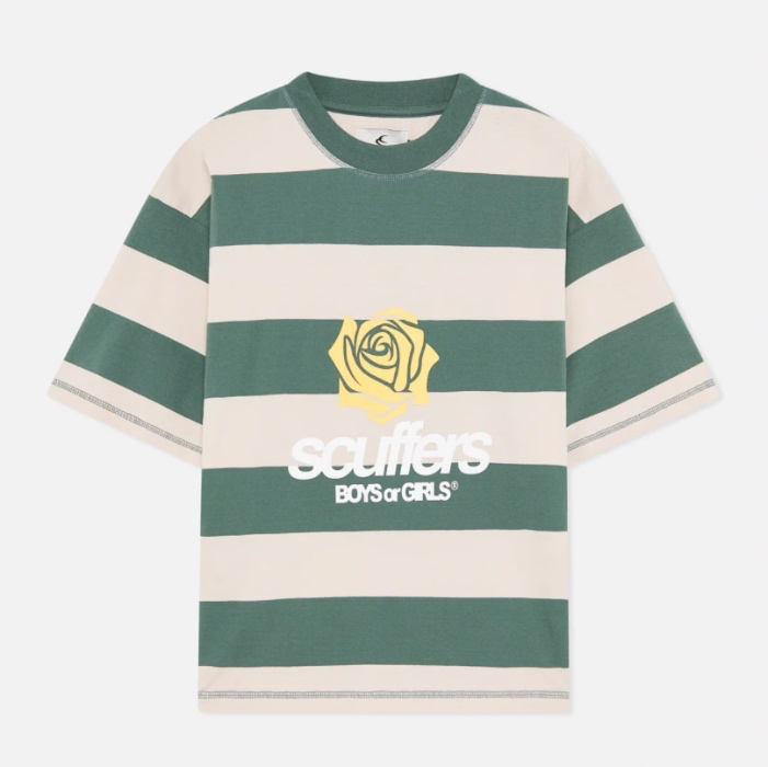 scuffers striped shirt