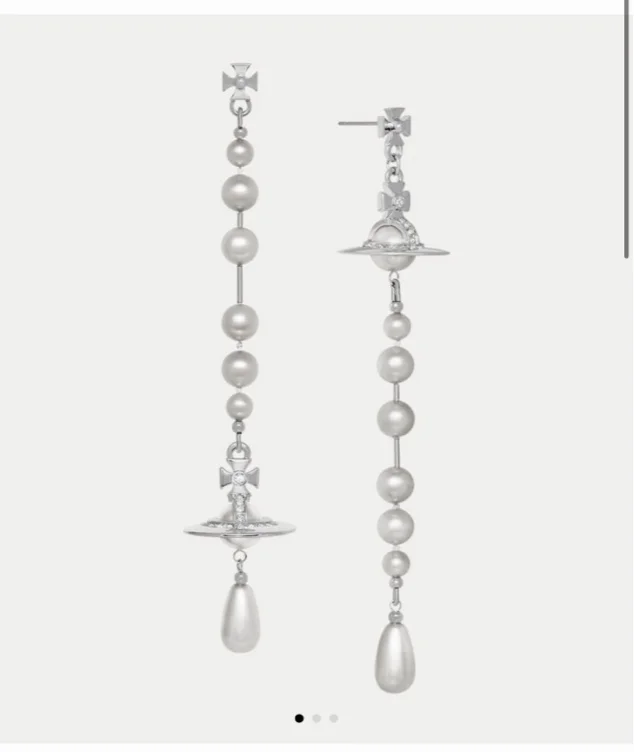 Broken Pearl Earrings