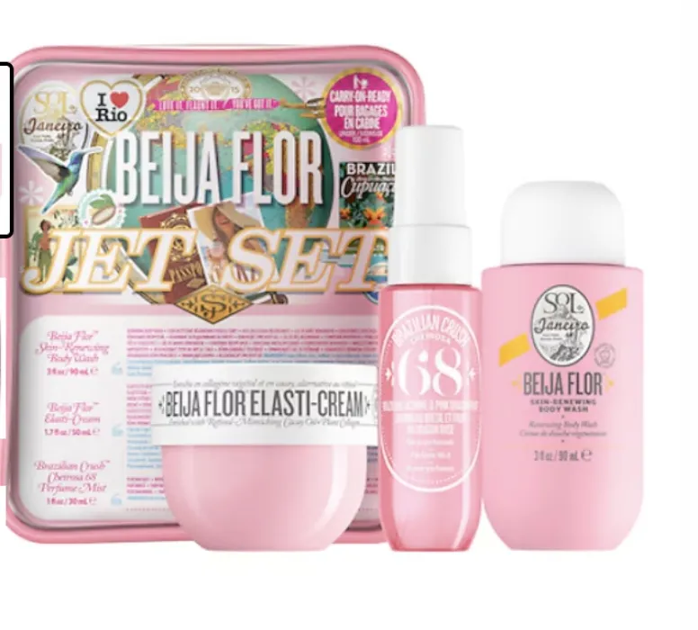 Beija flor Jet set - Coffret soin corps