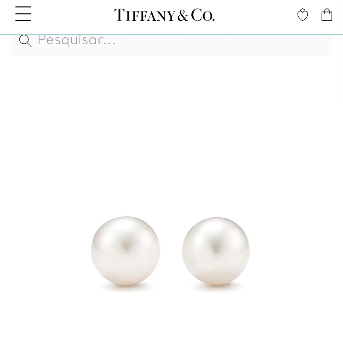 Tiffany pearl earrings 