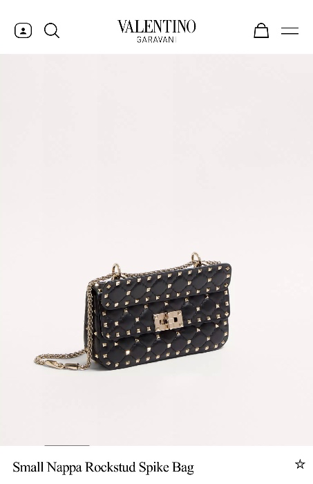 Valentino Rockstud spike bag
