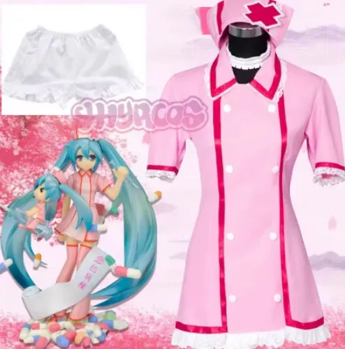 Hatsune Miku Nurse Cosplay