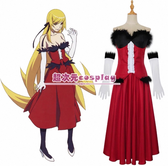 Kiss-Shot cosplay + wig Monogatari